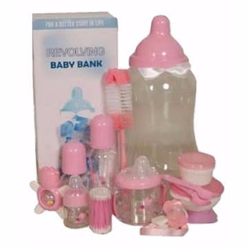 Revolving Set of Feeding Bottles