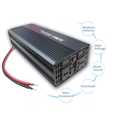 1500watts Inverter With 13a Charger.