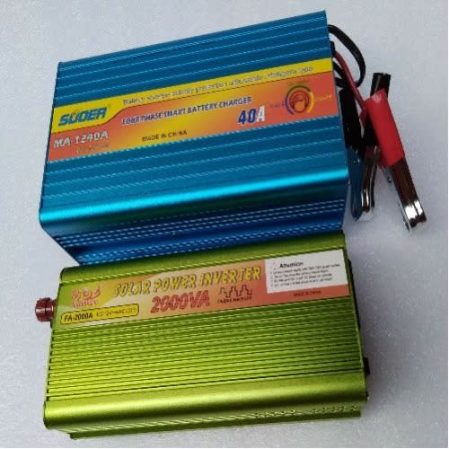 2000w Power Inverter With 40a Battery Charger