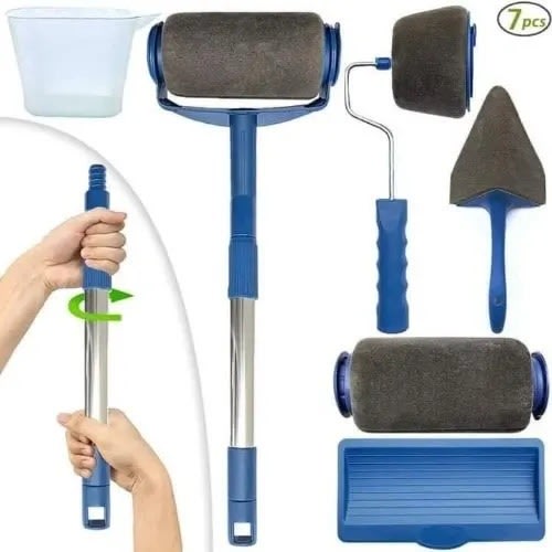 Paint Roller Clever Paintbrush Set - 7pcs