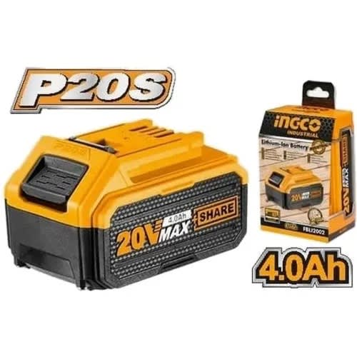 Ingco Lithium Battery - 4ah 20v - Fbli2002