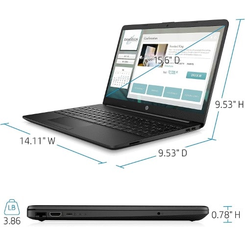 15-dw1314nia Intel Core™ I3-10110u - 8GB - 1TB HDD -Touchscreen - Wins 10