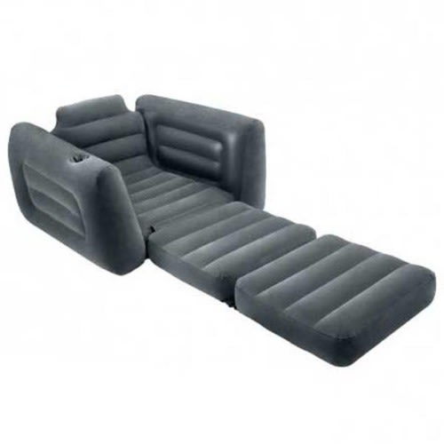 Single Pullout Sofa Chair And Bed With Pump