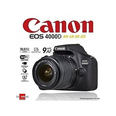 Camera Eos 4000d Kit