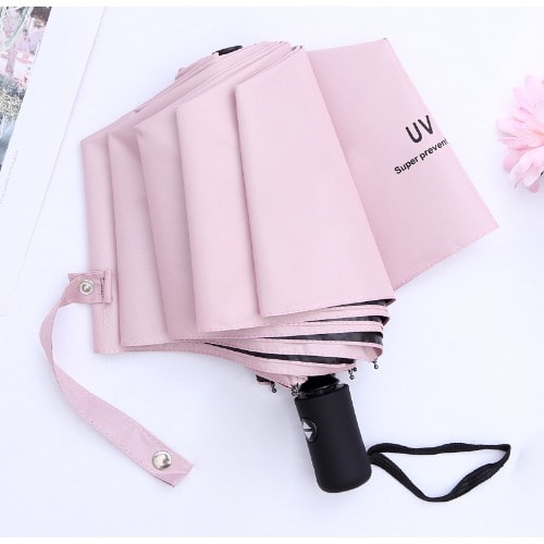 Anti Uv Automatic Umbrella - purple