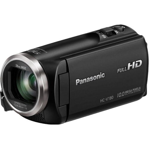 Hc-v180k Full HD Camcorder With 50x Stabilized Optical Zoom - Black