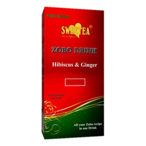 Zobo Drink Hibiscus And Ginger With Cloves - 20 Teabags