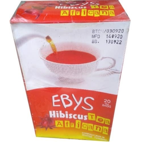 Hibiscus Tea Africana (zobo) - 20 Teabags