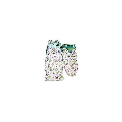 6 Pieces In A Pack - Babies Multi Coloured Singlet With Pant