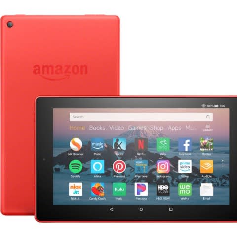 Fire HD 8 Tablet With Alexa - 8" - 2GB RAM - 32GB ROM + Purple Box Proof Case