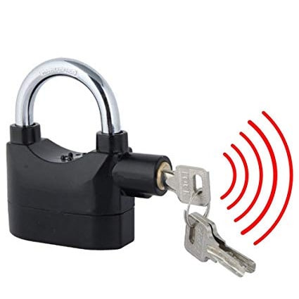 Siren Security Alarm Padlock