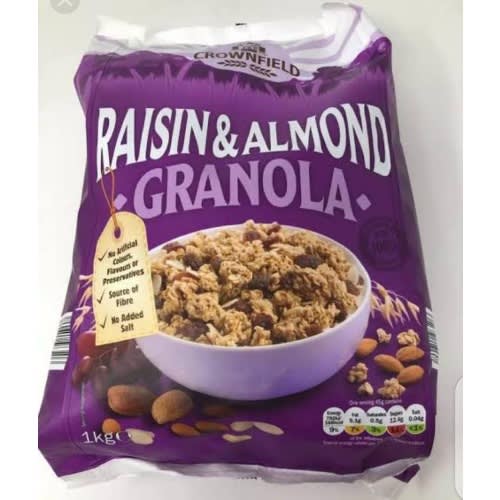 Granola Raisin And Almond Oat Meal Flakes - 1kg