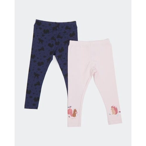 Baby Girl Leggings- Pack Of 2