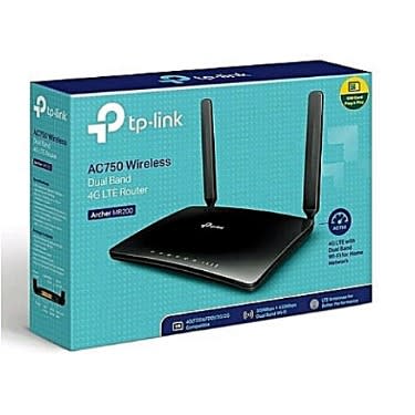 Archer Mr200 Ac750 Wireless Dual Band 4g Lte Router With Sim Card Slot