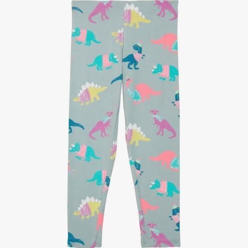 Cotton Rich Aqua Dinosaur Leggings