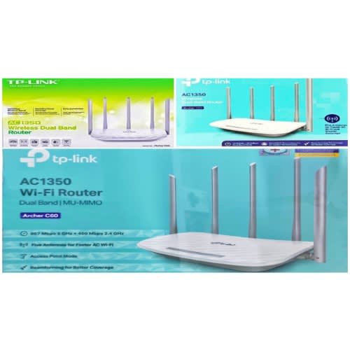 Archer C60 Ac1350 Dual Band Mu-mimo Wireless Wifi Router