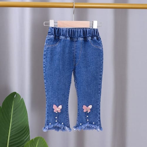 Girls Flared Jeans