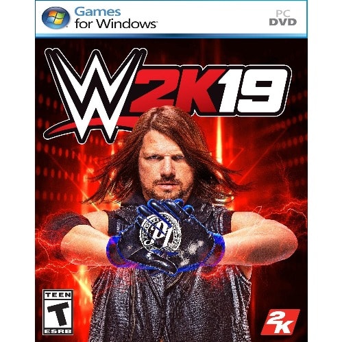 WWE 2K19 PC Game DVD Disks + Free Gift