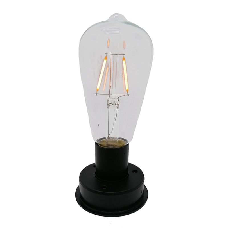 1Pc Solar LED Tungsten Filament Bulb Lamp 2800K Night Lights