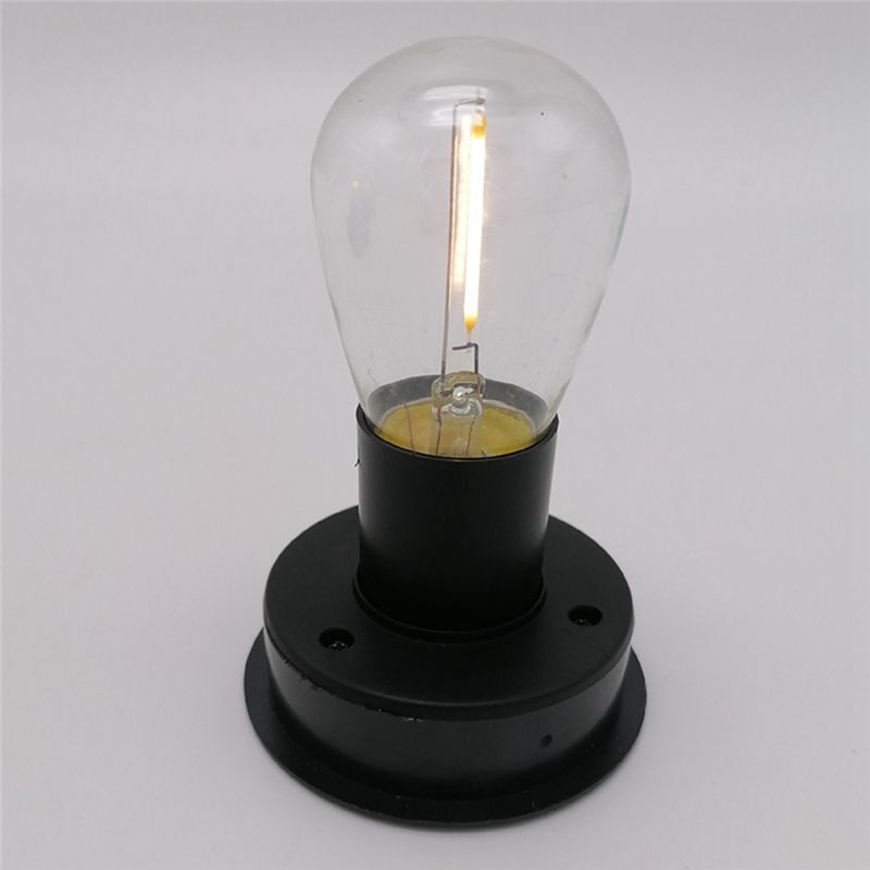 1Pc Solar LED Tungsten Filament Bulb Lamp 2800K Night Lights