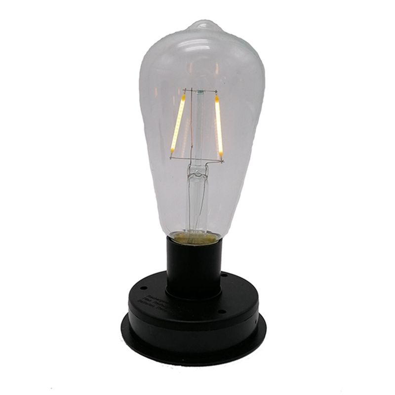1Pc Solar LED Tungsten Filament Bulb Lamp 2800K Night Lights