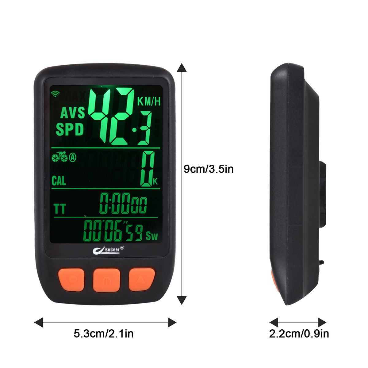 Bicycle Cycling Computer Wireless Digital Bike Speedometer