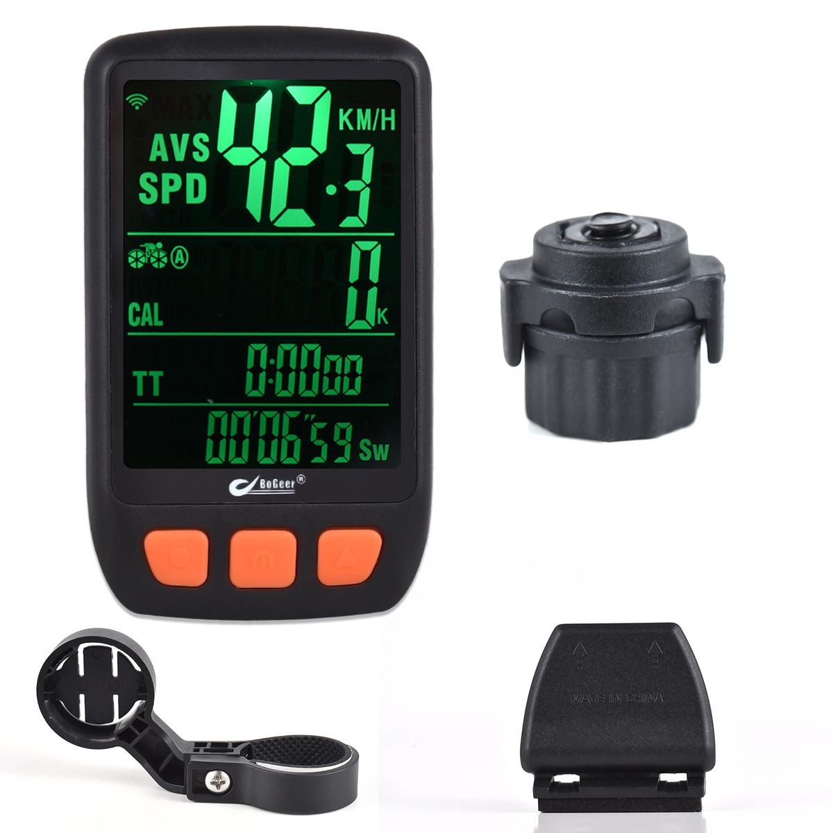 Bicycle Cycling Computer Wireless Digital Bike Speedometer