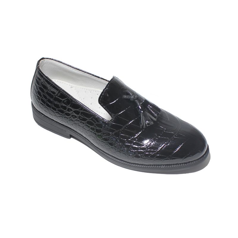 Big And Little Boys Loafers Shoes-Black