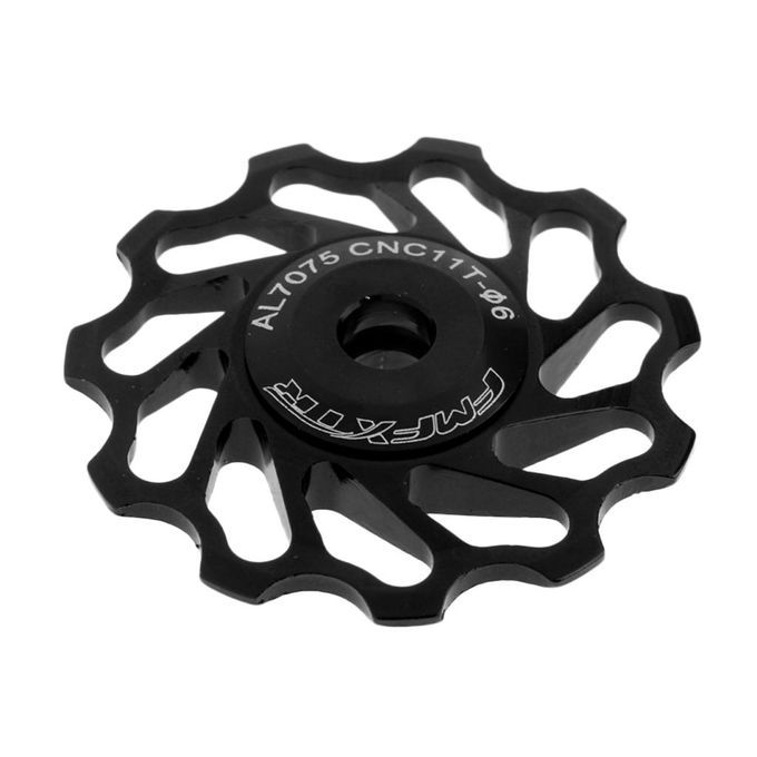 11T Alloy Bike Jockey Wheels Ceramic Bearings Rear Derailleur Black