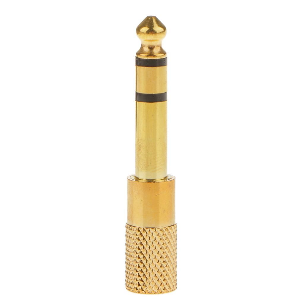 1/8 3.35mm Female To 6.5mm 1/4 Male Headphone Jack Adapter