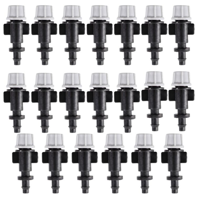 20pcs TF-118 Single Hook Connection 4/7mm Capillary (Gray)