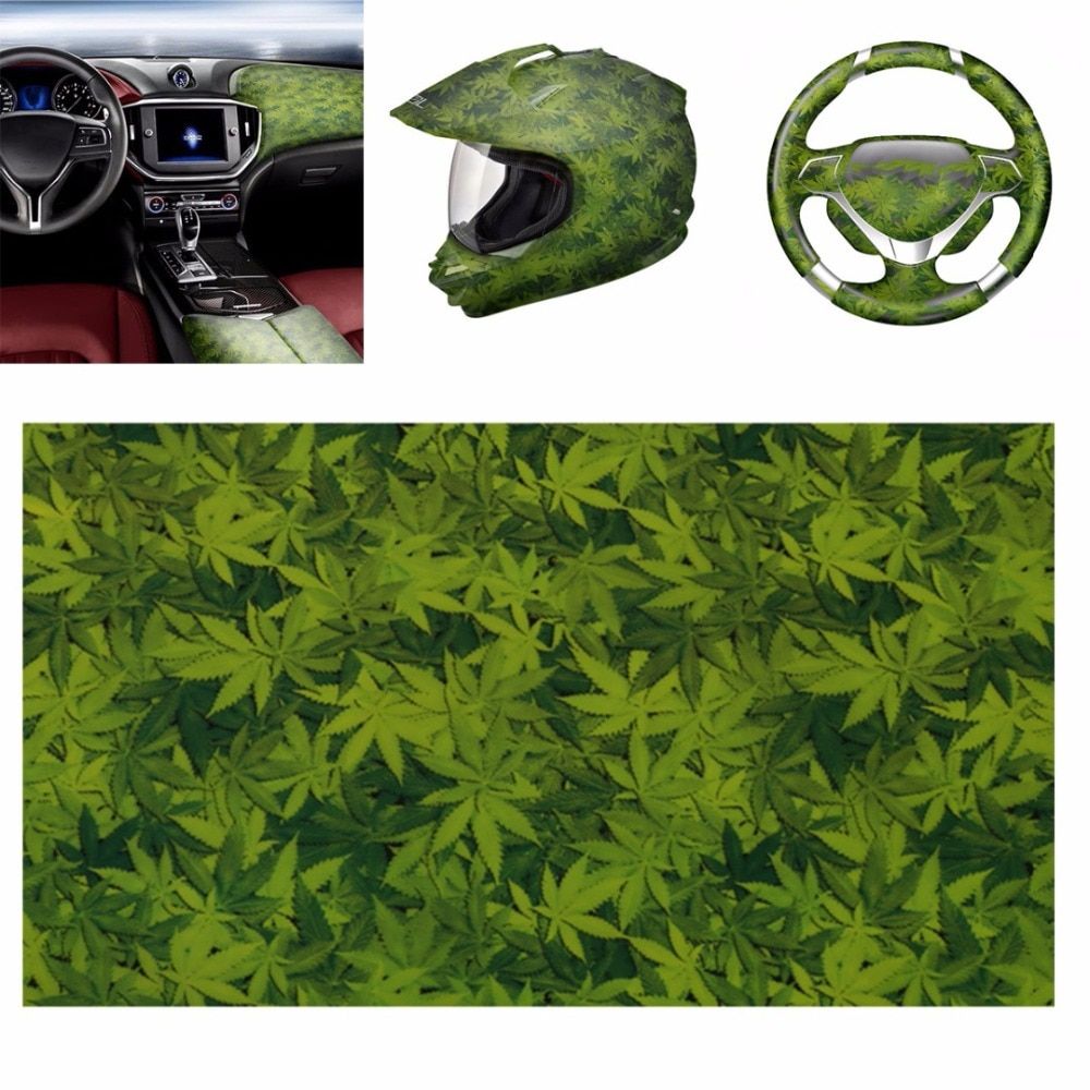 Water Transfer Film Green Leaves Hydrographic Transfer Film