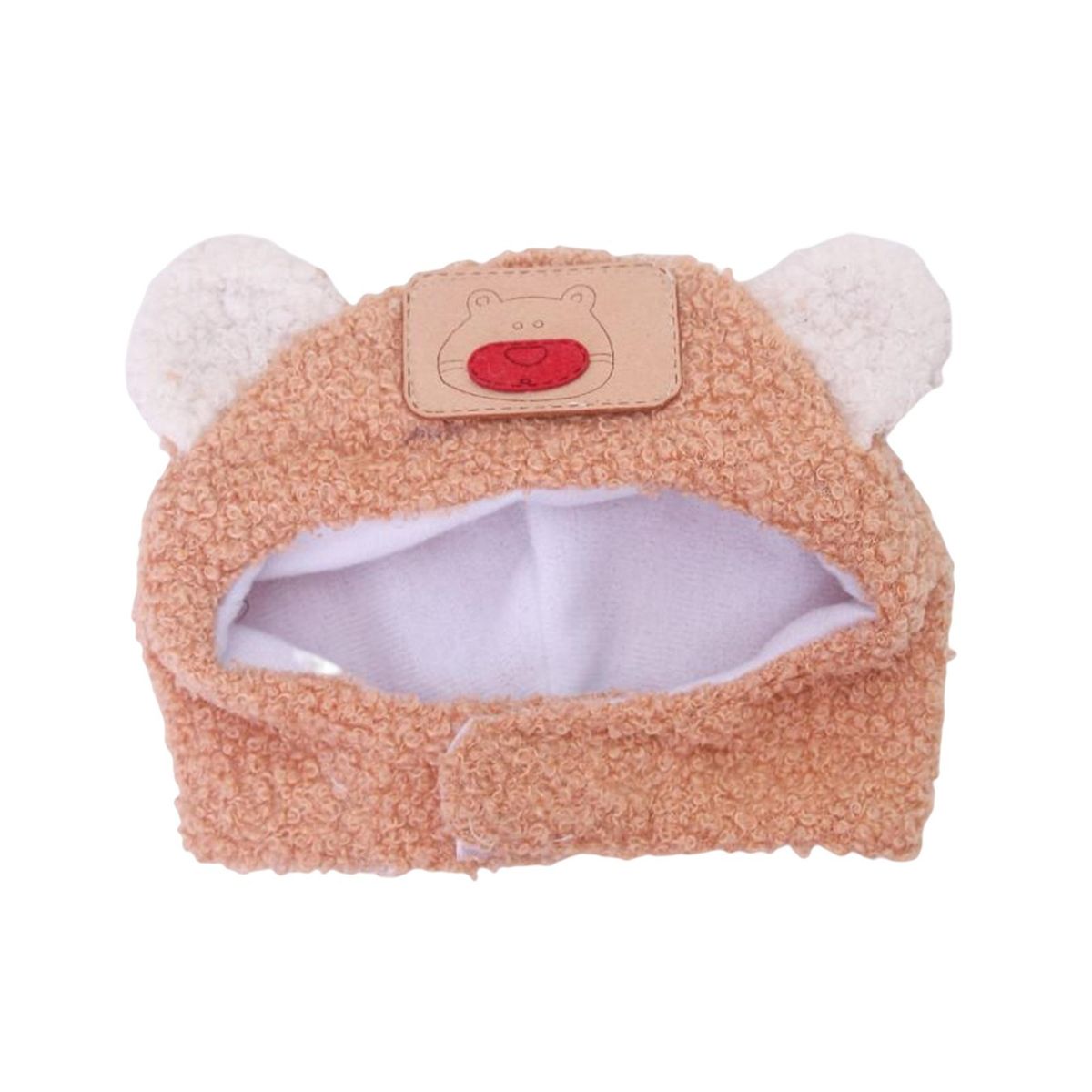 Cat Dog Headgear Cartoon Bear Ear Cat Dog Headgear Brown