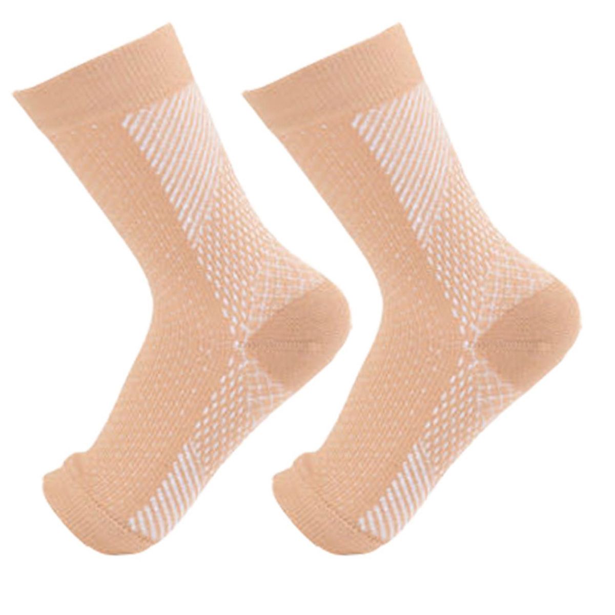Fitness Socks Performance Toeless Compression Socks for Fitness Skin