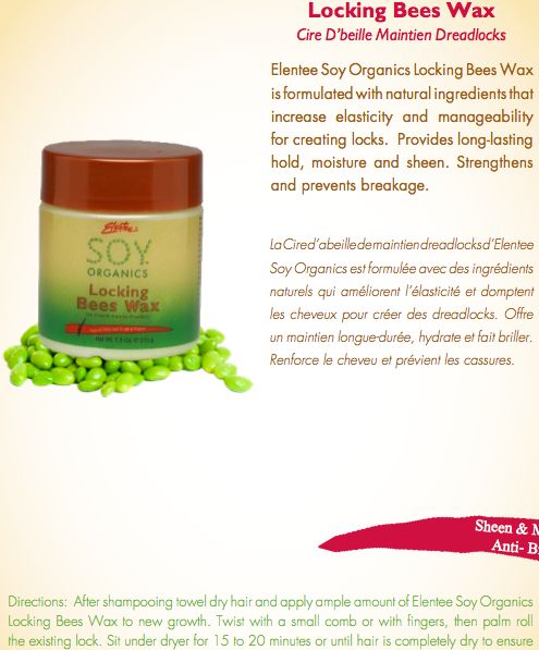 Soy Organics Locking Bees Wax-213g