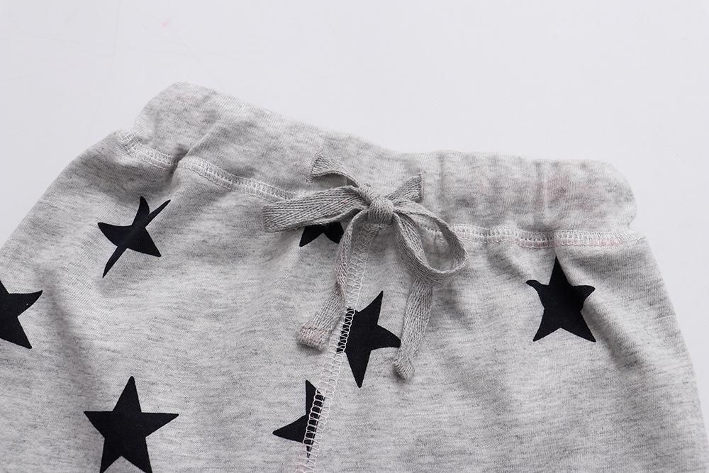 European and American summer children's new cotton striped shorts boys and girls casual pa
