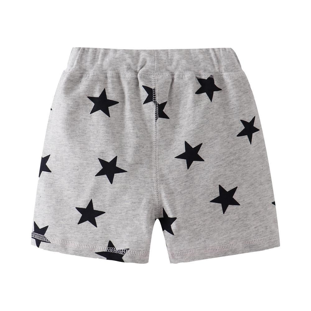 European and American summer children's new cotton striped shorts boys and girls casual pa