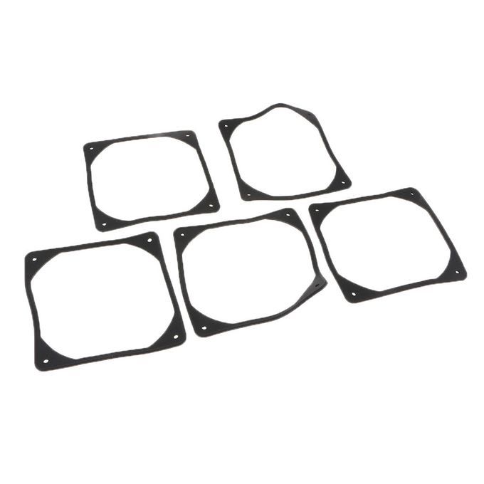 5x 8cm PC Case Fan Anti Vibration Gasket Silicone Shock Proof