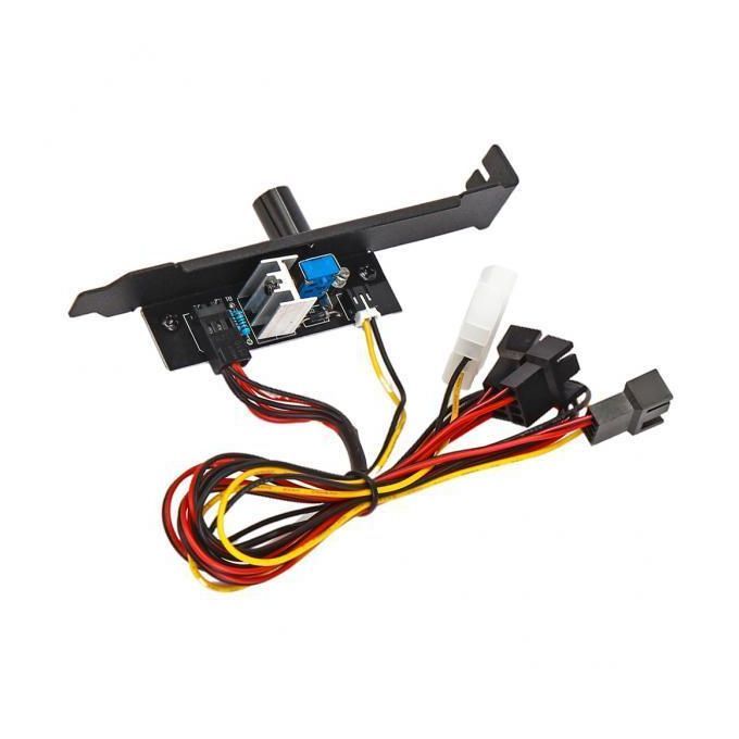 3X PC Cooling Fan Speed Controller 3-Channels 12V For CPU Case HDD DDR