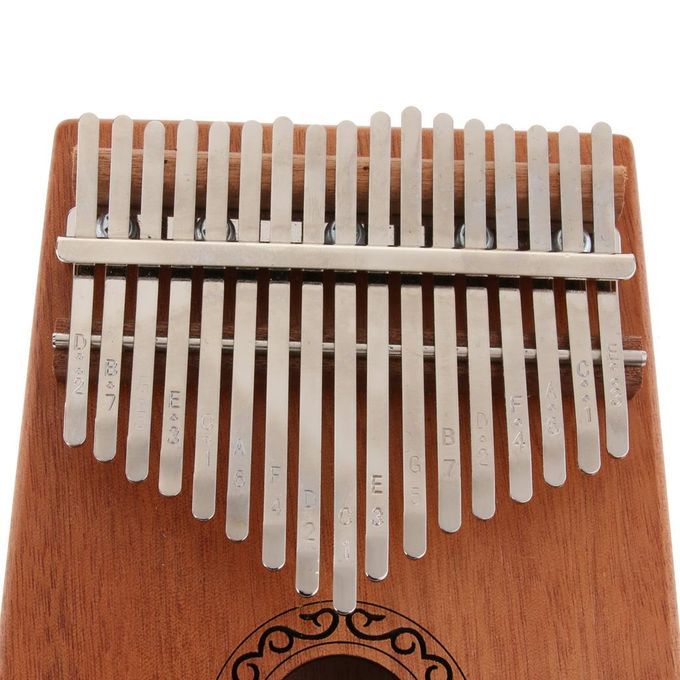 17 Keys Kalimba Thumb Piano   Body With Carry Bag Tuner Hammer