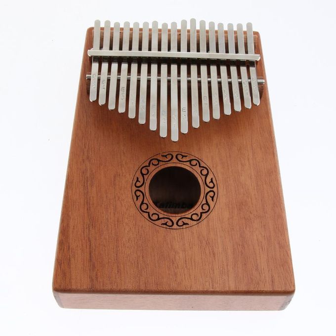 17 Keys Kalimba Thumb Piano   Body With Carry Bag Tuner Hammer