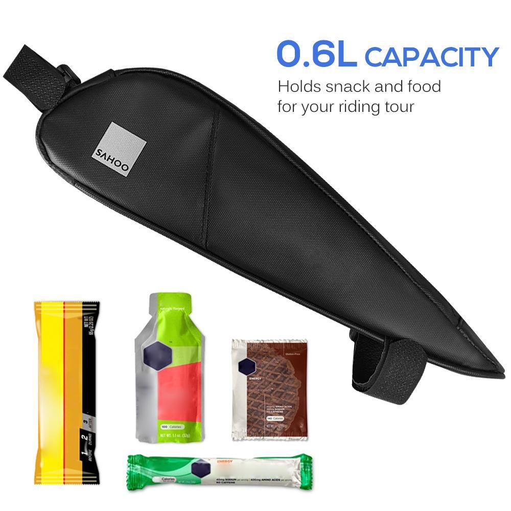 Bike Top Tube Bag Bike Frame Bag Waterproof Bicycle Frame Bag Bicycle Cycling Accessories Pouch