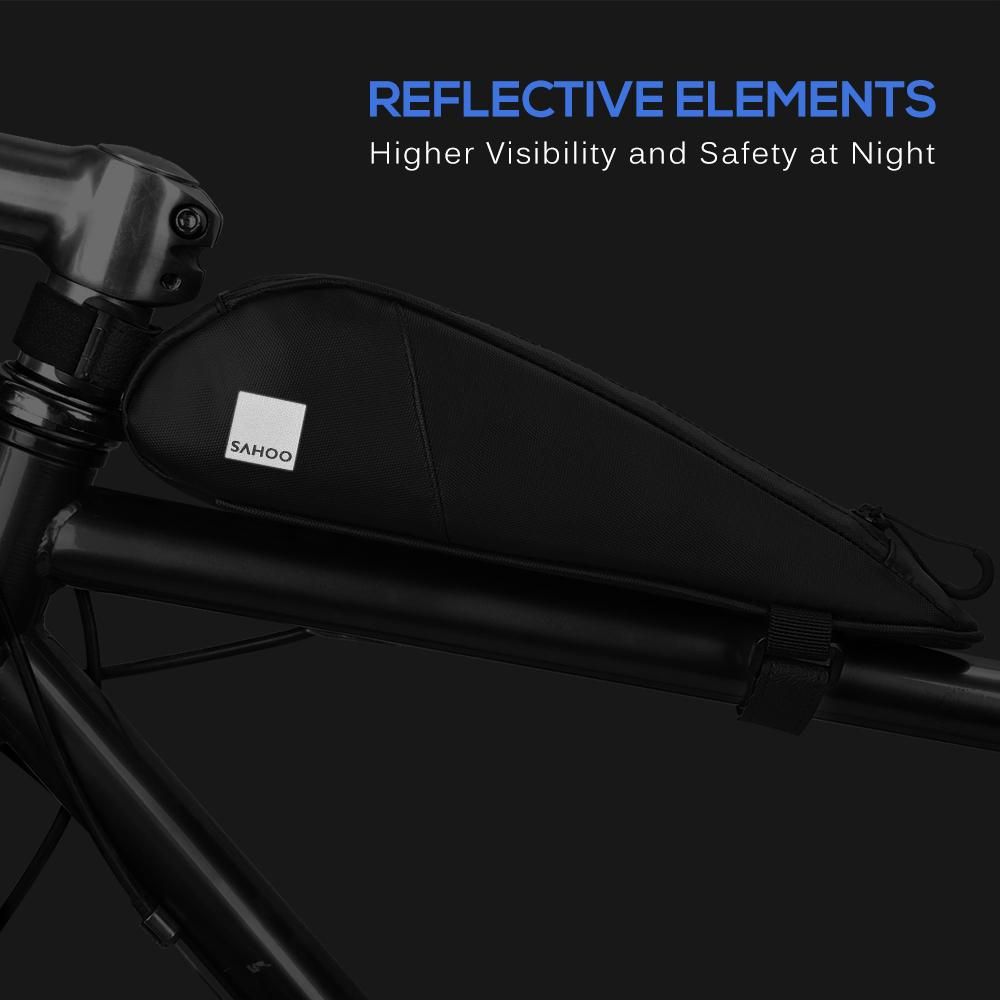 Bike Top Tube Bag Bike Frame Bag Waterproof Bicycle Frame Bag Bicycle Cycling Accessories Pouch