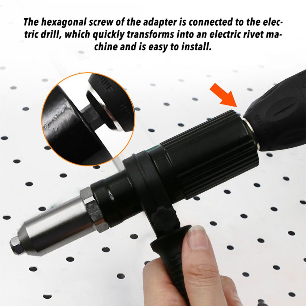 Electric Rivet Nut Machine Core Pull Accessories Attachments Cordless Riveting Drill Joint Adapter Riveter Insert Nut Tools