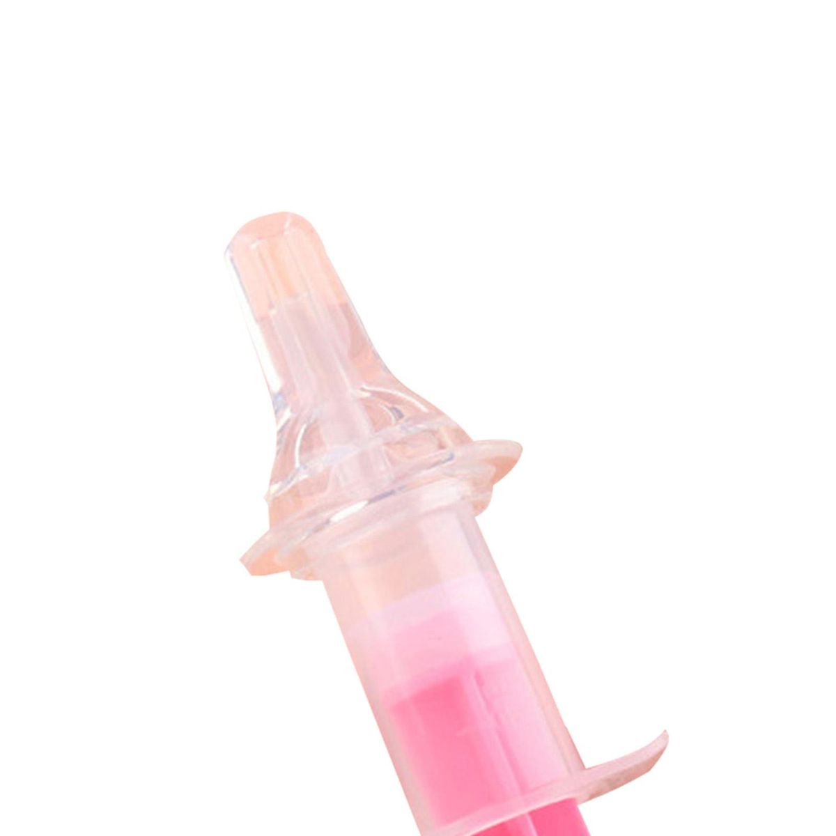 Pet Feeding Tube Cat Dog Feeding Oral Syringe Pink