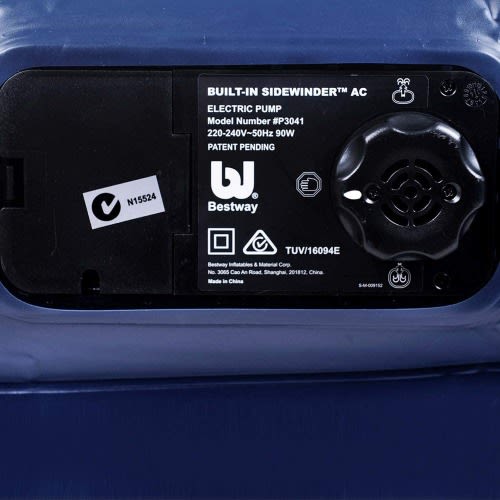Queen Size Inflatable Air Mattress With Built--in Ac Pump - 80" X 60" X 22"