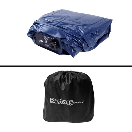 Queen Size Inflatable Air Mattress With Built--in Ac Pump - 80" X 60" X 22"