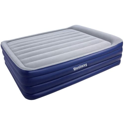 Queen Size Inflatable Air Mattress With Built--in Ac Pump - 80" X 60" X 22"