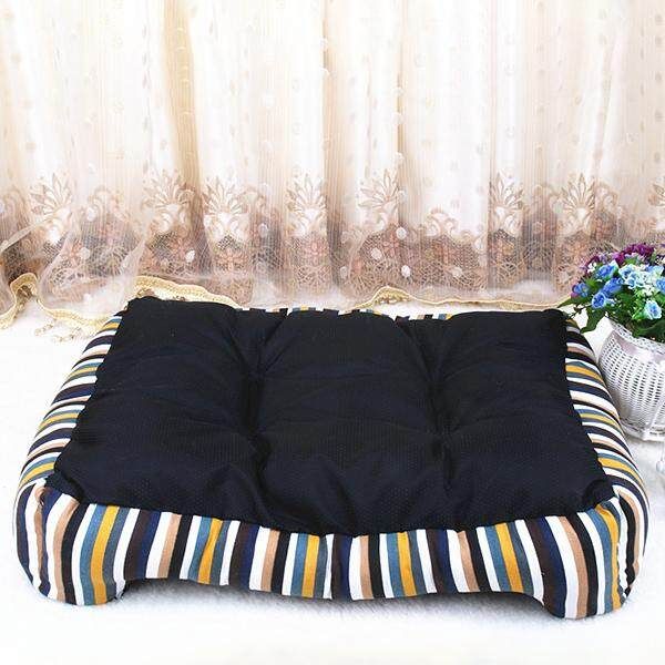 4 Size Choice Washable Resist Dirty And Bit Canvas Pet Pad Cat Dog Puppy Mat Bed#80CM Coffee 80cm {Brown}
