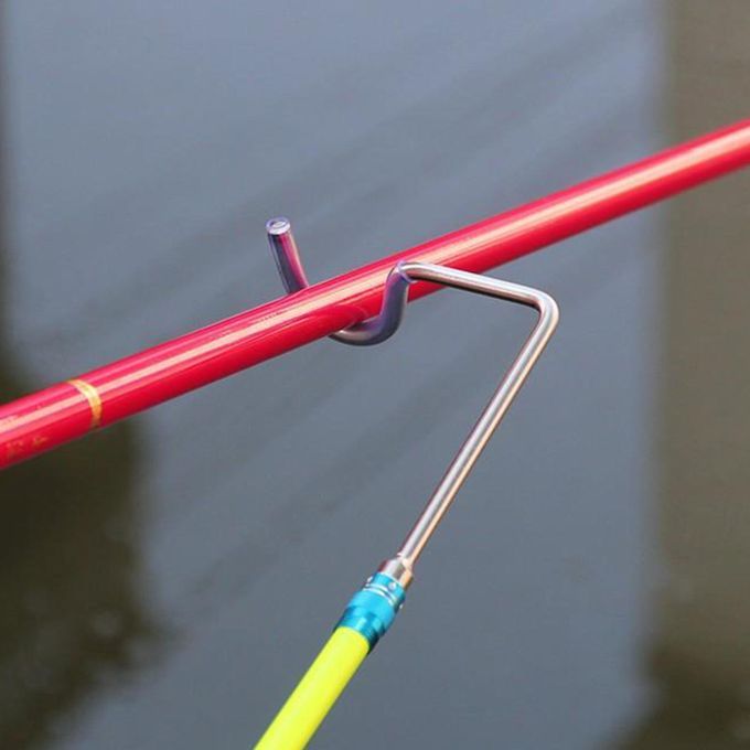 Solid Rod Holder Hanger Fish Rods Rest Hook Head For Left Hand